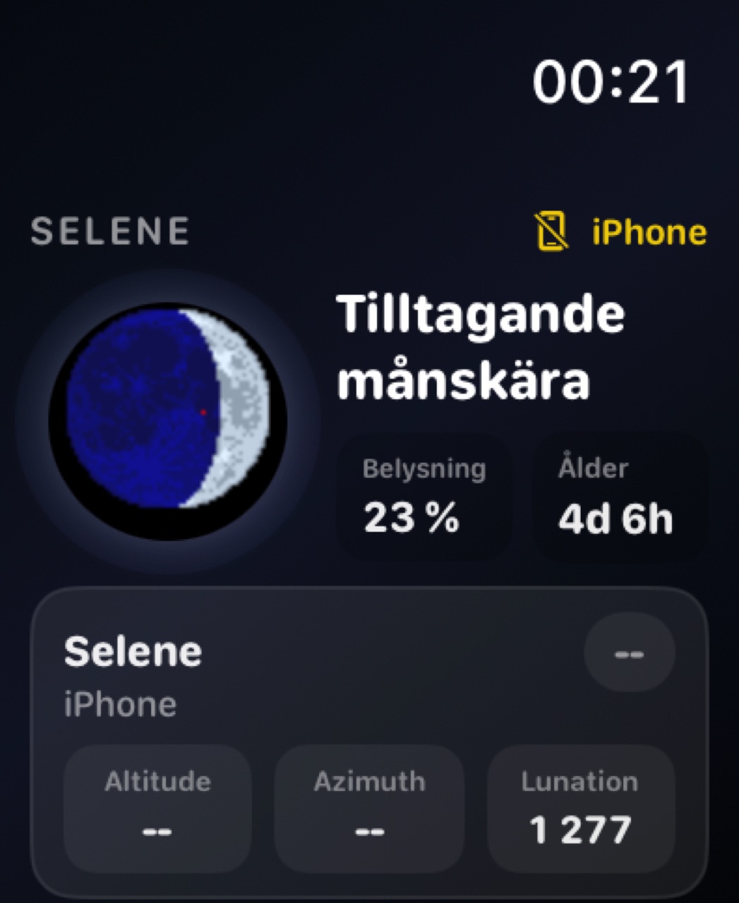 Selene watchos App Store screenshot 7