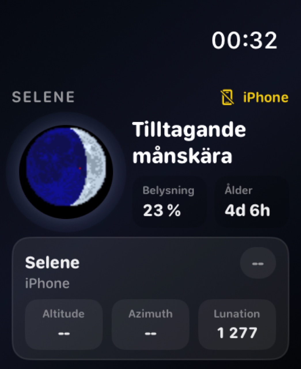 Selene watchos App Store screenshot 9