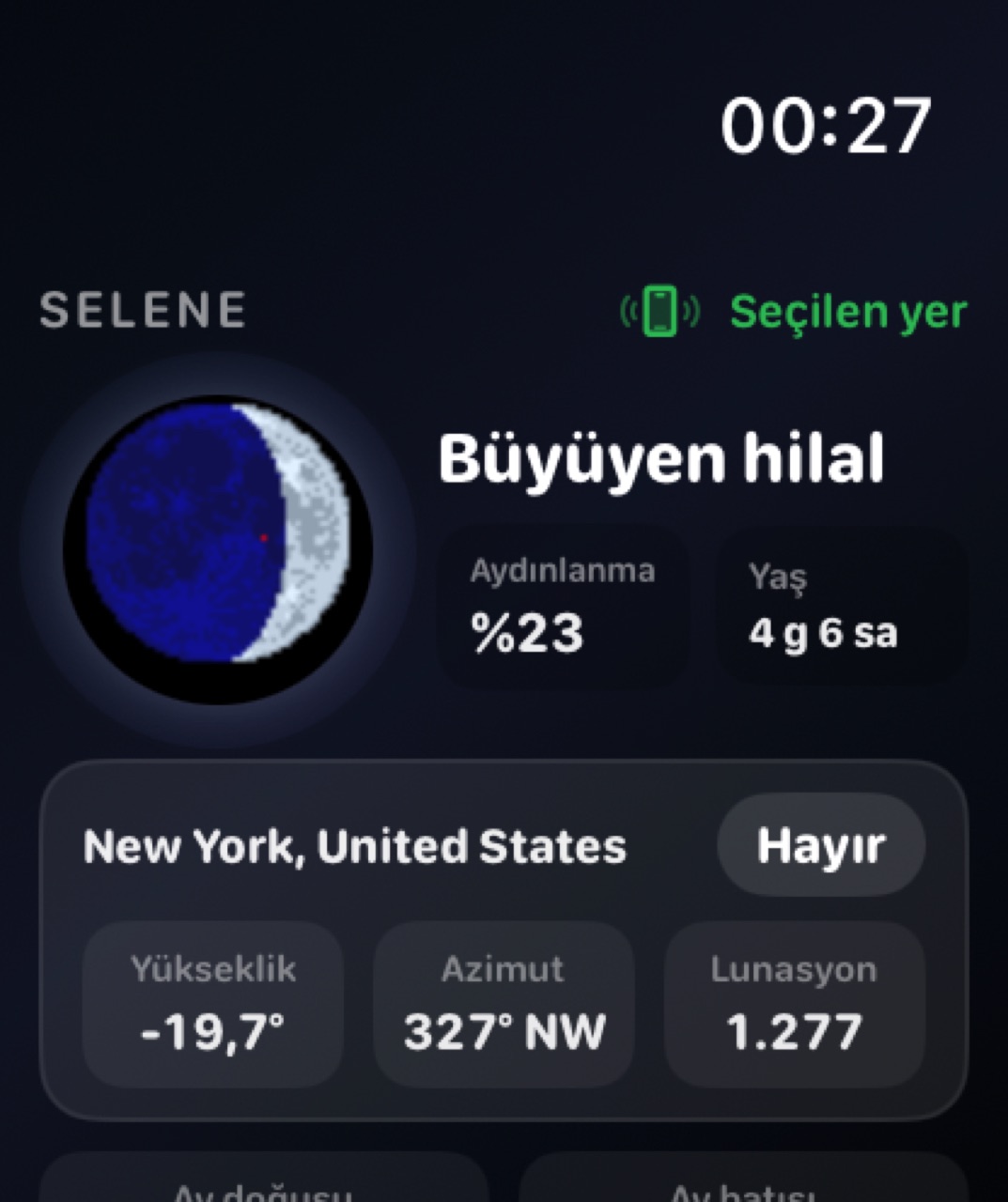 Selene watchos App Store screenshot 2