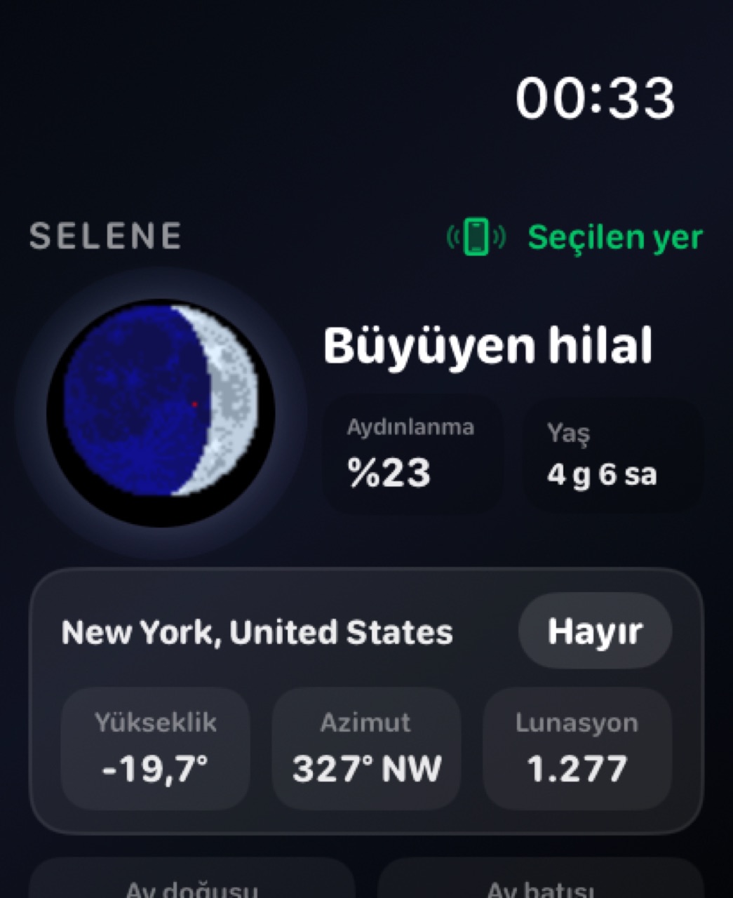 Selene watchos App Store screenshot 3