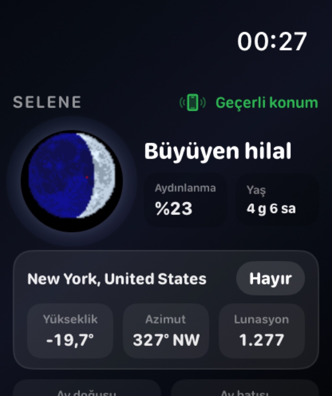 Selene watchos App Store screenshot 5