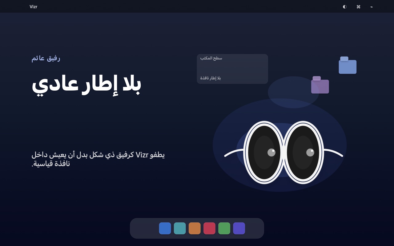 Vizr Desktop Eyes macos App Store screenshot 2