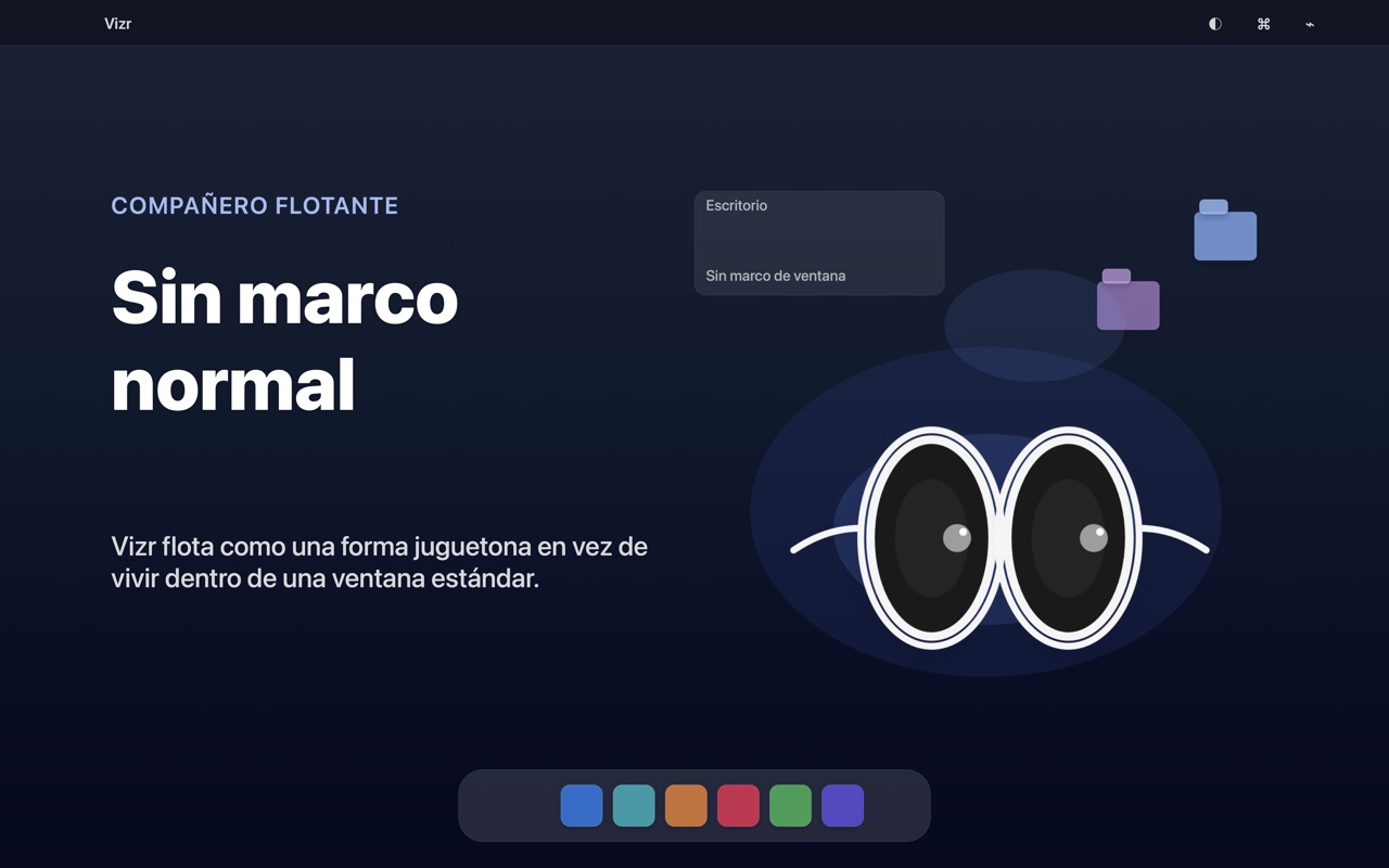 Vizr Desktop Eyes macos App Store screenshot 2