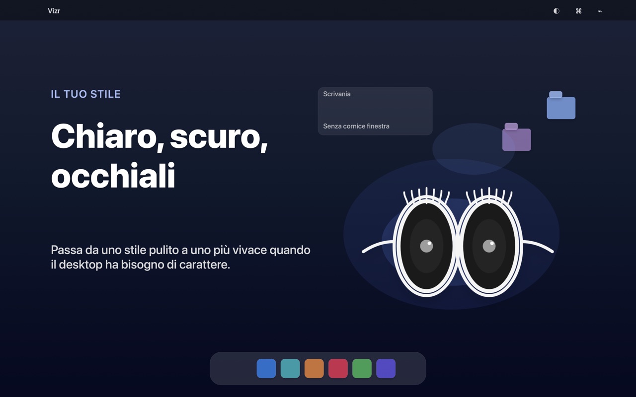 Vizr Desktop Eyes macos App Store screenshot 3