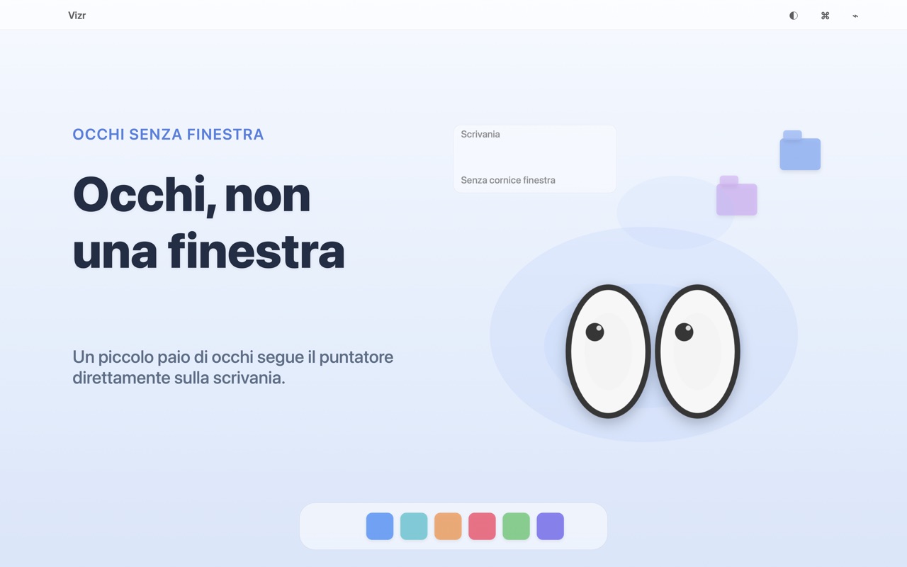 Vizr Desktop Eyes macos App Store screenshot 4