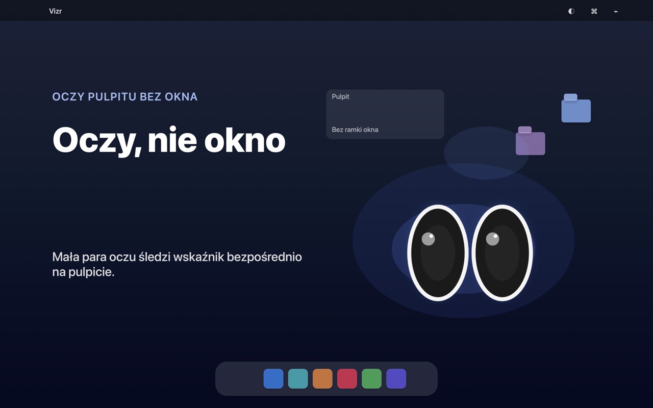 Vizr Desktop Eyes macos App Store screenshot 1
