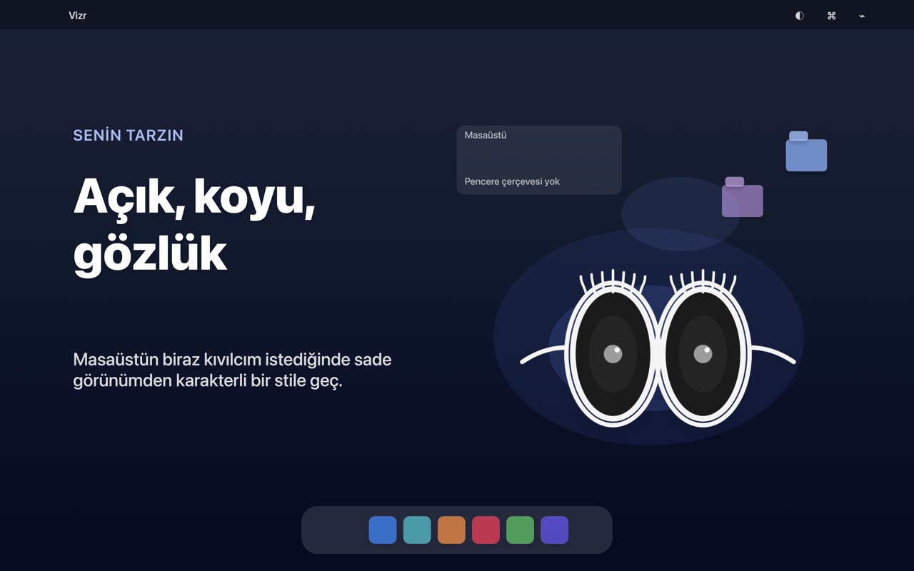 Vizr Desktop Eyes macos App Store screenshot 3
