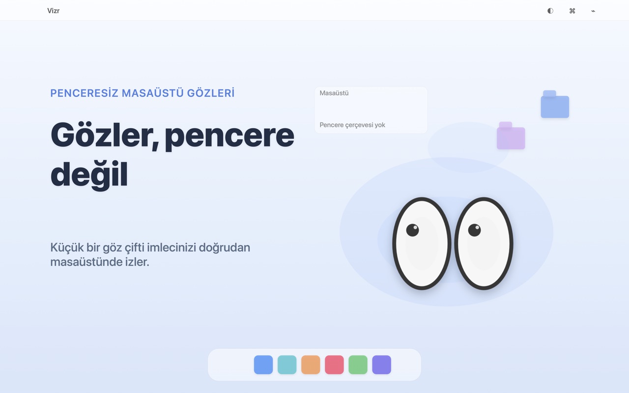 Vizr Desktop Eyes macos App Store screenshot 4